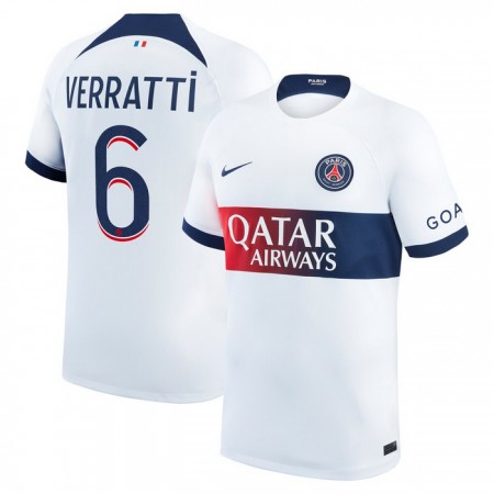 Camisetas Paris Saint Germain Verratti 6 Segunda 2023-24 - Hombre Camisetas Paris Saint Germain Verratti 6 Segunda 2023-24 - Hombre